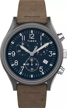 мужские часы Timex TW2T68000VN. Коллекция MK1 Steel Chronograph