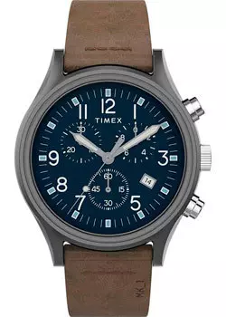 мужские часы Timex TW2T68000YL. Коллекция MK1 Steel Chronograph