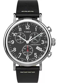 мужские часы Timex TW2T69100. Коллекция Standard Chronograph