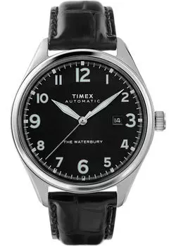 мужские часы Timex TW2T69600YL. Коллекция Waterbury Automatic