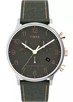 мужские часы Timex TW2T71400. Коллекция Waterbury Classic Chrono