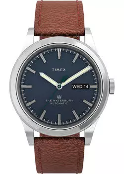 мужские часы Timex TW2U91000. Коллекция Waterbury Traditional Automatic