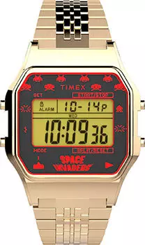 мужские часы Timex TW2V30100. Коллекция Space Invaders