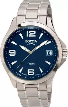 Наручные мужские часы Boccia 3591-03. Коллекция Titanium