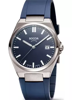 Наручные мужские часы Boccia 3667-01. Коллекция Titanium