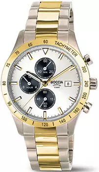 Наручные мужские часы Boccia 3739-04. Коллекция Chronograph
