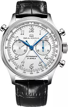 Наручные мужские часы Seagull 418.13.1077. Коллекция Rattrapante