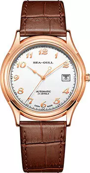 Наручные мужские часы Seagull 519.13.1076. Коллекция Business
