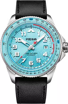 Наручные мужские часы Seagull 819.37.1124B. Коллекция Sky