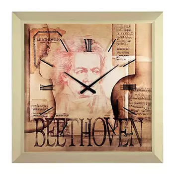 Настенные часы Lowell 11130. Коллекция Часы-картины