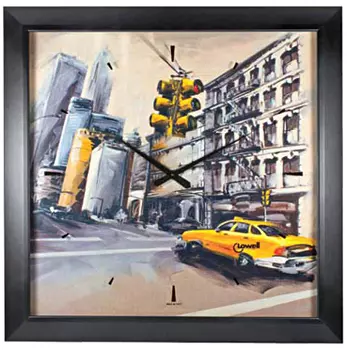 Настенные часы Lowell 11175. Коллекция Часы-картины