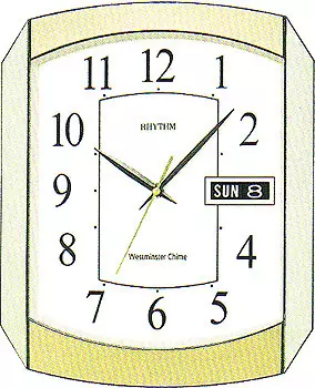 Настенные часы Rhythm CFH102NR65. Коллекция Century