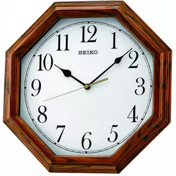Настенные часы Seiko Clock QXA529BN. Коллекция Настенные часы