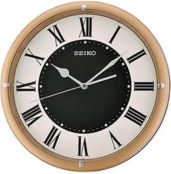 Настенные часы Seiko Clock QXA669GN. Коллекция Настенные часы