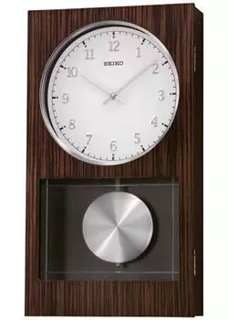 Настенные часы Seiko Clock QXH046BN. Коллекция Настенные часы