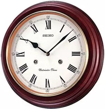 Настенные часы Seiko Clock QXH202BN. Коллекция Настенные часы