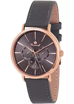 Российские наручные мужские часы Romanoff 10564B6GR. Коллекция Platinum