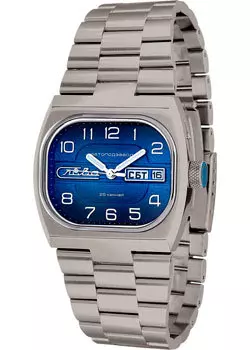 Российские наручные мужские часы Slava 0220299-100-2427. Коллекция Телевизор Титан