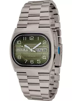 Российские наручные мужские часы Slava 0222305-100-2427. Коллекция Телевизор Титан