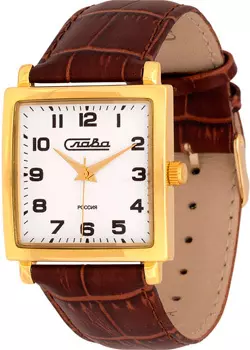 Российские наручные мужские часы Slava 1059848-300-2035. Коллекция Патриот