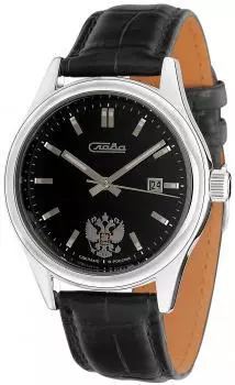 Российские наручные мужские часы Slava 1361609-300-2414. Коллекция Премьер