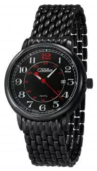 Российские наручные мужские часы Slava 1414703-2115-100. Коллекция Традиция