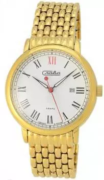 Российские наручные мужские часы Slava 1419708-2115-100. Коллекция Традиция