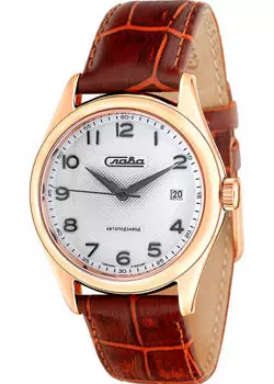 Российские наручные мужские часы Slava 1493282-300-8215. Коллекция Премьер