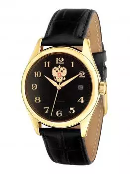 Российские наручные мужские часы Slava 1499909-300-8215. Коллекция Премьер