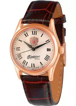 Российские наручные мужские часы Slava 1503952-300-NH15. Коллекция Премьер