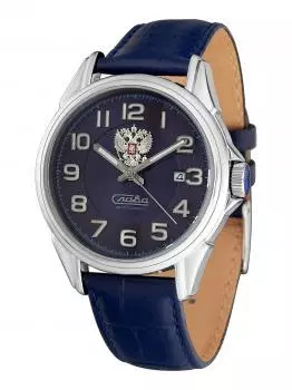 Российские наручные мужские часы Slava 1610836-300-8215. Коллекция Премьер