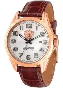 Российские наручные мужские часы Slava 1613016-300-8215. Коллекция Премьер