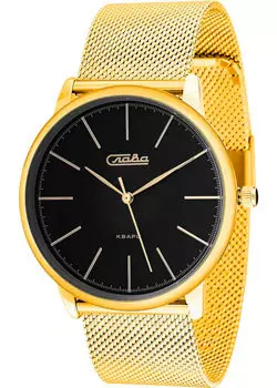 Российские наручные мужские часы Slava 1729223-2035-100. Коллекция Традиция