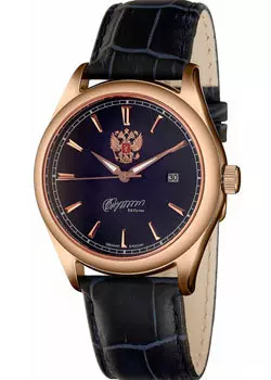 Российские наручные мужские часы Slava 1863087-300-8215. Коллекция Традиция