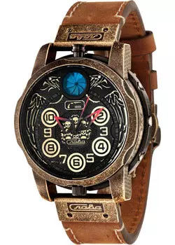 Российские наручные мужские часы Slava 1908204-300-NH05. Коллекция Русская RUлетка