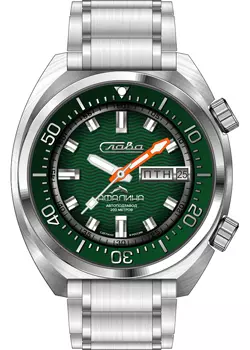 Российские наручные мужские часы Slava 2430516-100-2427. Коллекция Афалина