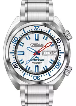 Российские наручные мужские часы Slava 2430582-100-2427. Коллекция Афалина