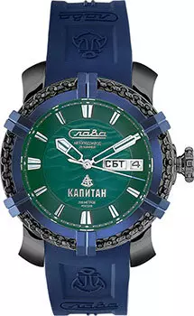 Российские наручные мужские часы Slava 2476465-800-2427. Коллекция Капитан