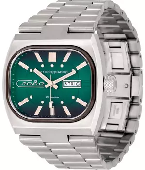 Российские наручные мужские часы Slava 3042704-100-8205. Коллекция Телевизор