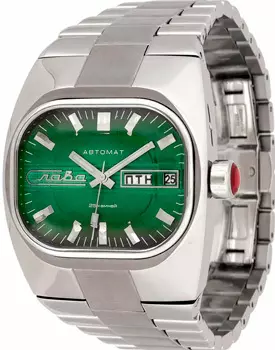 Российские наручные мужские часы Slava 4320677-100-2427. Коллекция ТАНК