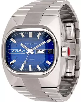 Российские наручные мужские часы Slava 4320688-100-2427. Коллекция ТАНК