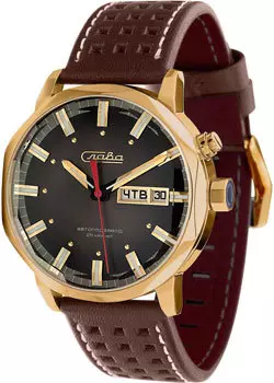 Российские наручные мужские часы Slava 7029035-300-2427. Коллекция ЭРА