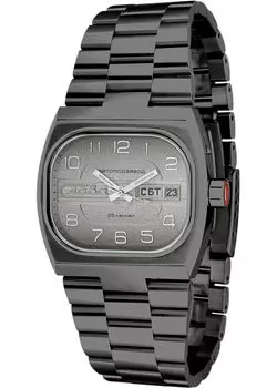 Российские наручные мужские часы Slava 7626025-100-2427. Коллекция Телевизор