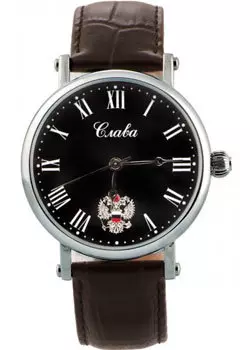 Российские наручные мужские часы Slava 8091684-300-2409-K1. Коллекция Премьер