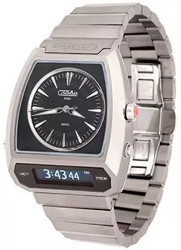 Российские наручные мужские часы Slava 9000737-100-GL32. Коллекция Погоня