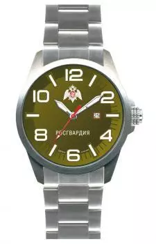 Российские наручные мужские часы Slava C2890364-2115-04. Коллекция Атака