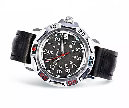 Российские наручные мужские часы Vostok 2414.00-811783. Коллекция Командирские