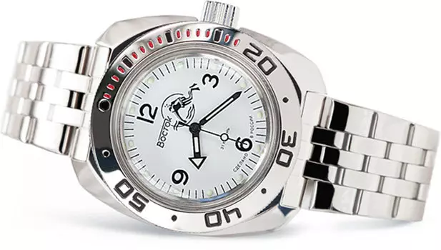 Российские наручные мужские часы Vostok 2415.01-710920. Коллекция Амфибия