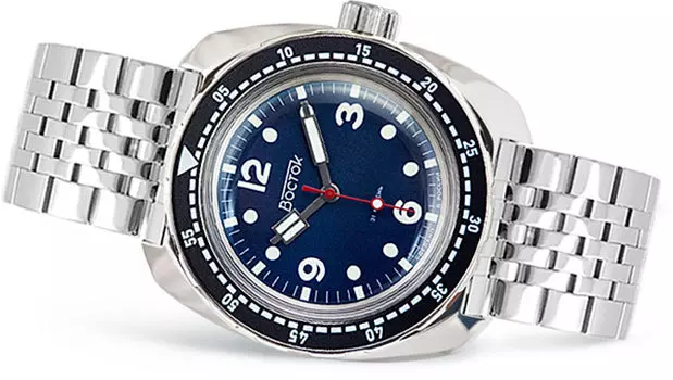 Российские наручные мужские часы Vostok 2415.01-71068A. Коллекция Амфибия