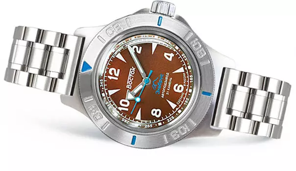 Российские наручные мужские часы Vostok 2415.01-74095B. Коллекция Амфибия